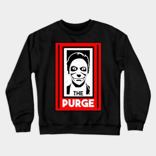 The Purge Minimalist Poster Crewneck Sweatshirt